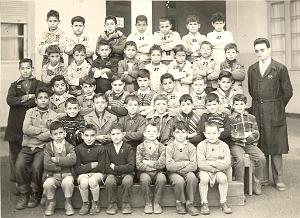 ECOLE DE LA CITE PETIT GARCONS 1956 CE2 M. PASCUAL